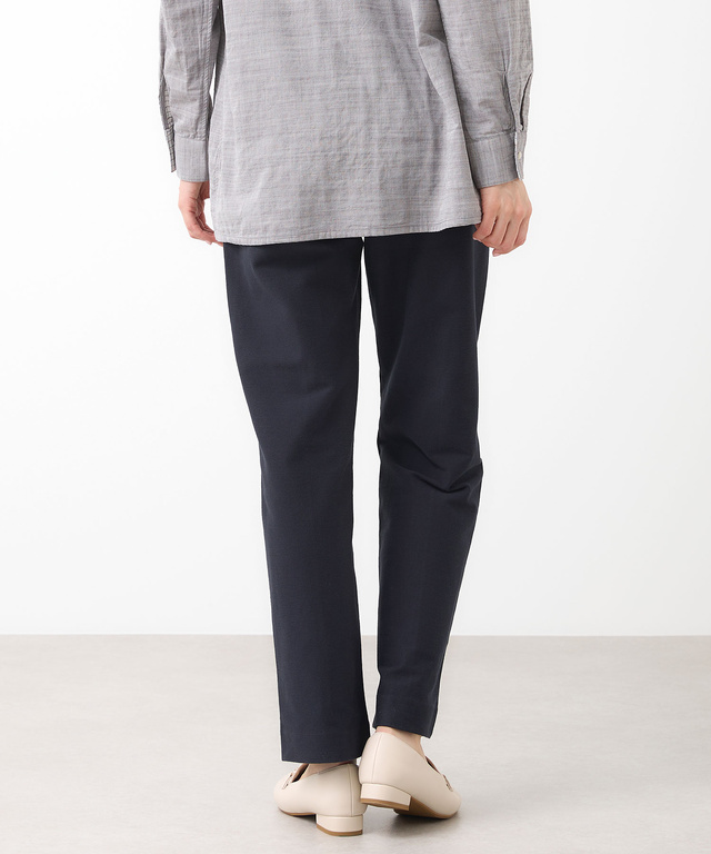 ウエストゴム ピンタック パンツ