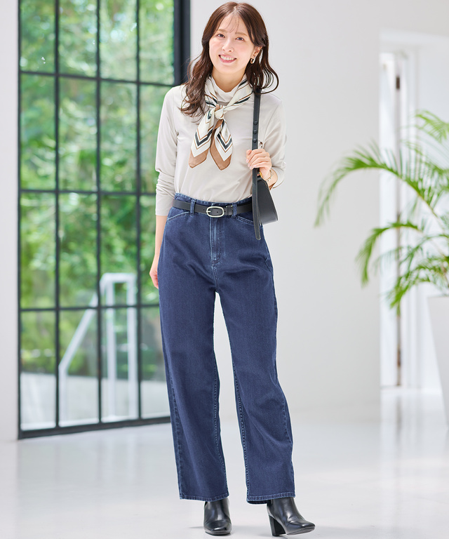 ストレート デニム パンツ
