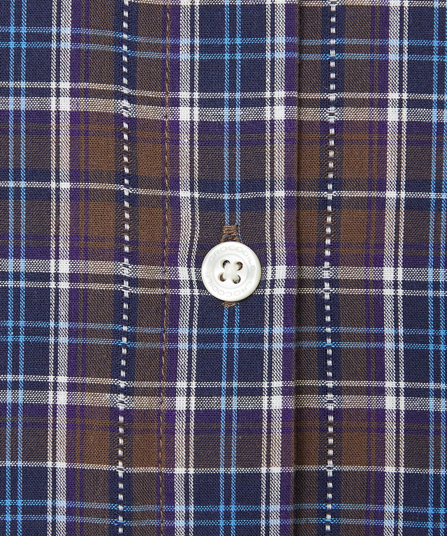 ドビー チェック柄 チュニック