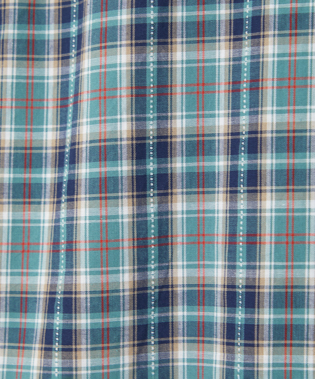 ドビー チェック柄 チュニック