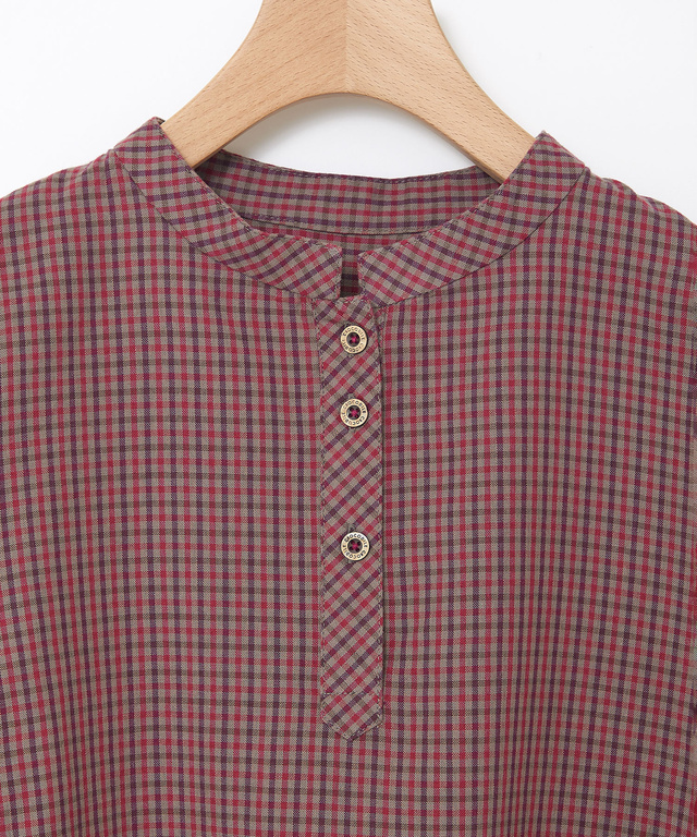 マルチギンガム  チュニック