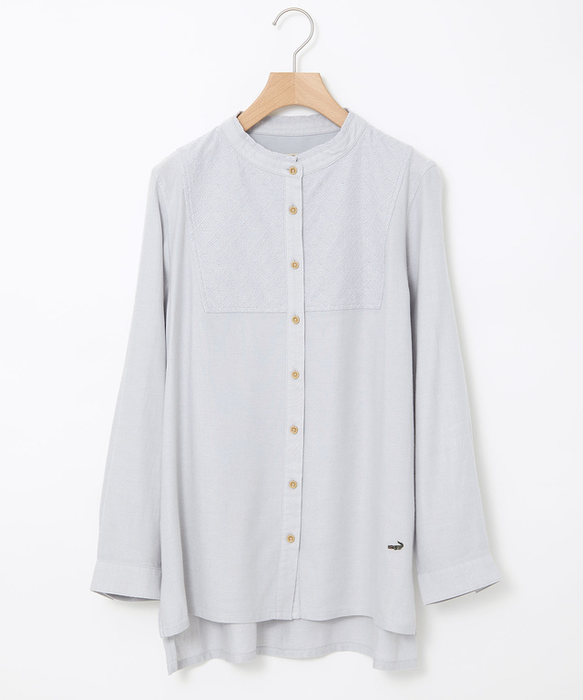 刺繍 ヨークデザイン チュニック