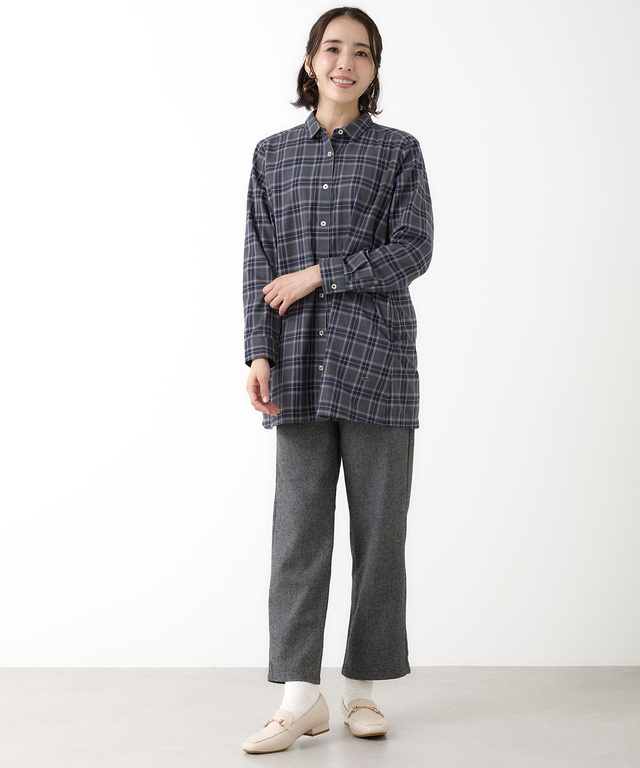 ビエラ チェック柄 チュニック