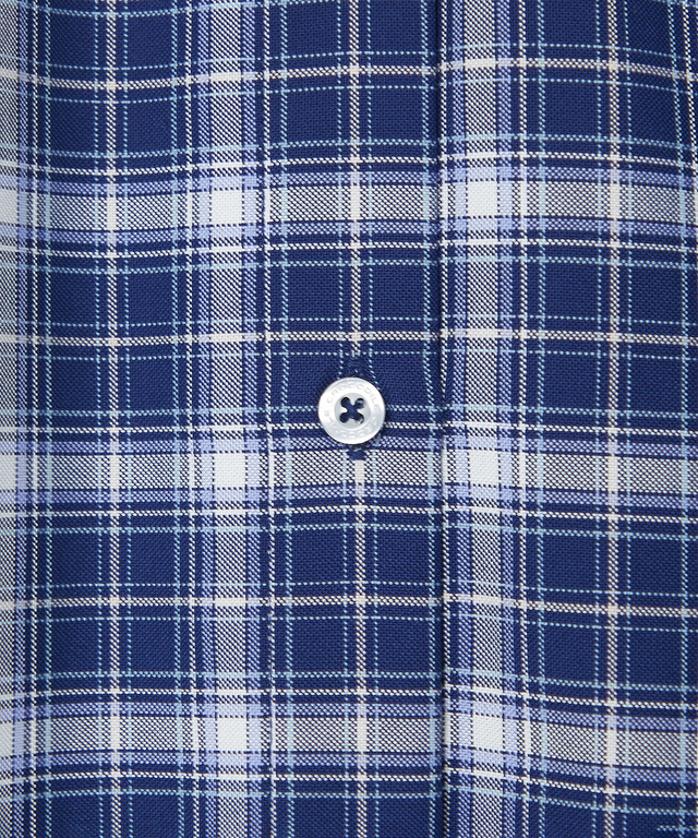 フロント切り替え チェック柄 チュニック【オンラインショップ・一部店舗限定】