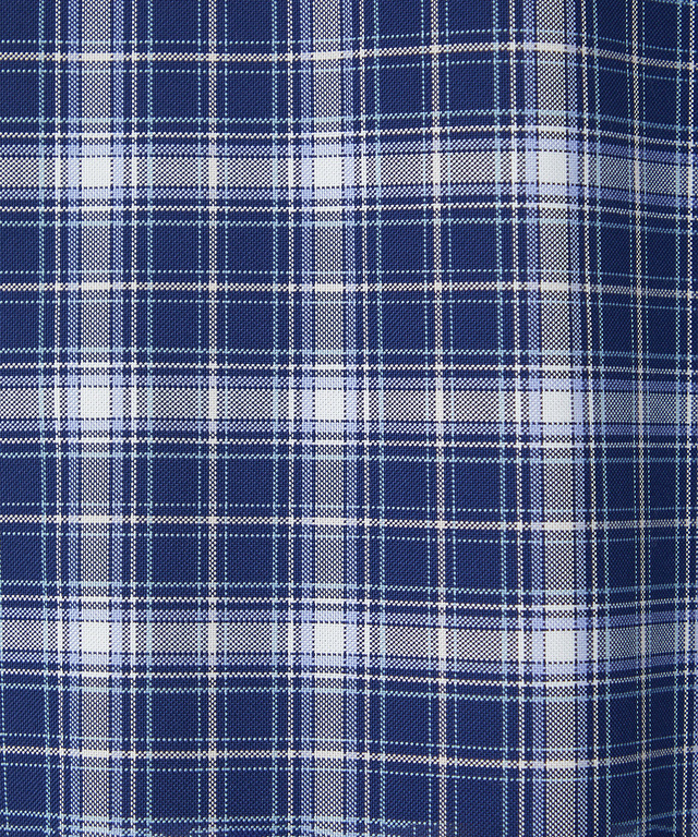 フロント切り替え チェック柄 チュニック【オンラインショップ・一部店舗限定】