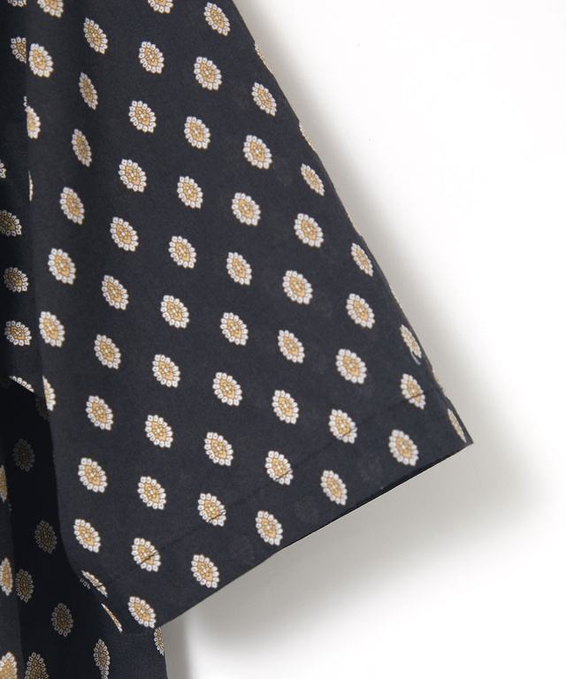 プロヴァンス柄 スクエアネック チュニック【オンラインショップ・一部店舗限定】