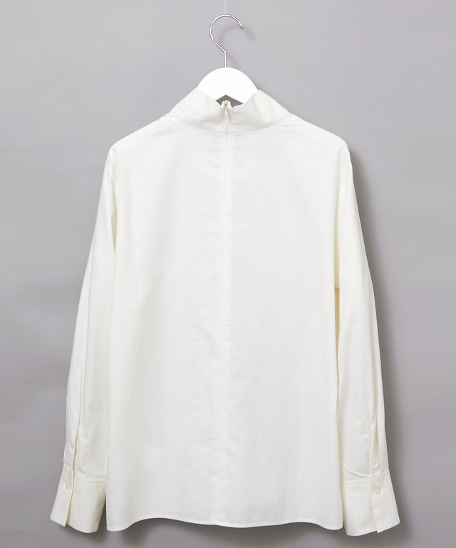 ツイル ボウタイ付き ブラウス