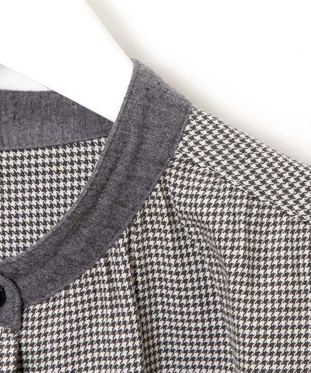 コットン ギャザー ブラウス