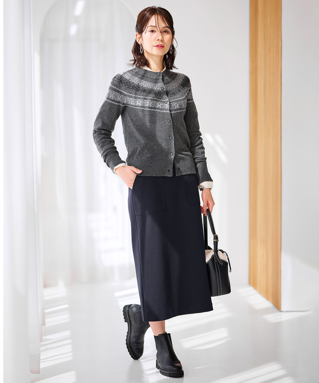 コットン ギャザー ブラウス