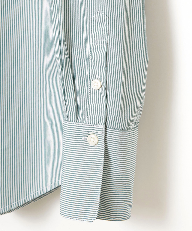 ローン ストライプ ブラウス