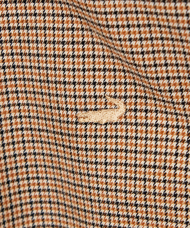 千鳥格子 配色 ブラウス