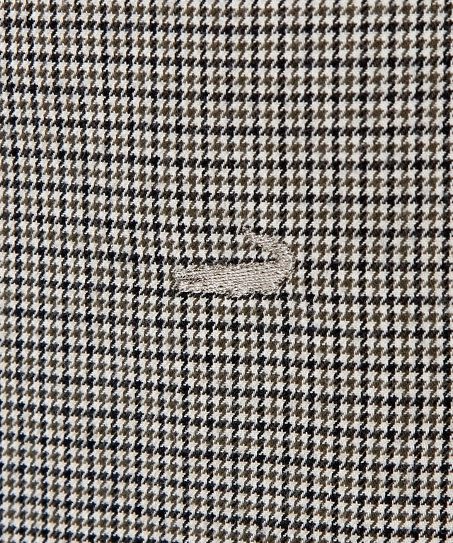 千鳥格子 配色 ブラウス