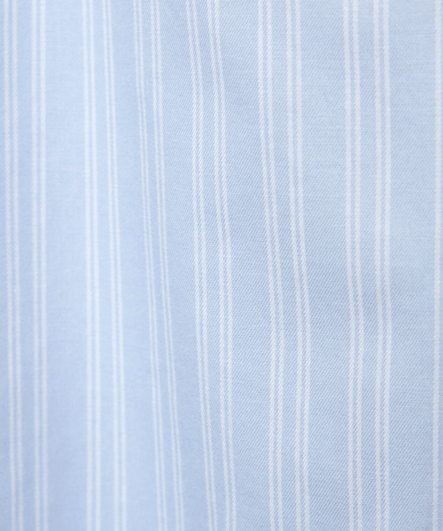 ノンアイロン  ストライプ柄 ブラウス