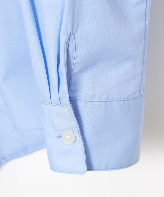 襟レース バンドカラー ブラウス