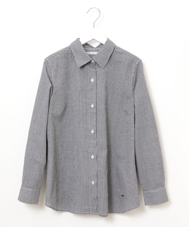 サッカー ギンガムチェック ブラウス