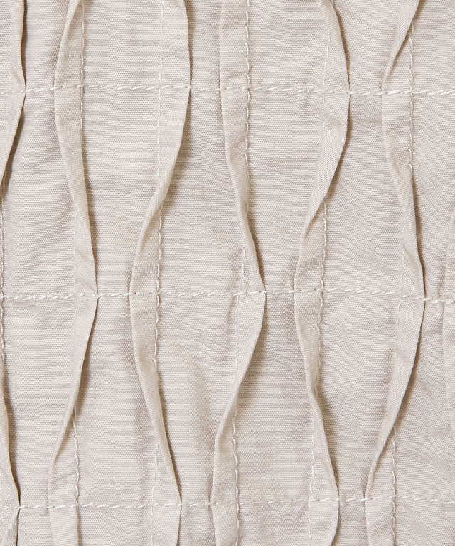 ピンタック バンドカラー ブラウス