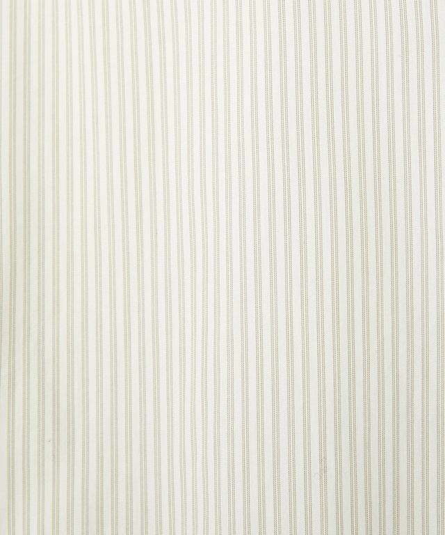 ストライプ アシンメトリー襟 ブラウス【オンラインショップ・一部店舗限定】