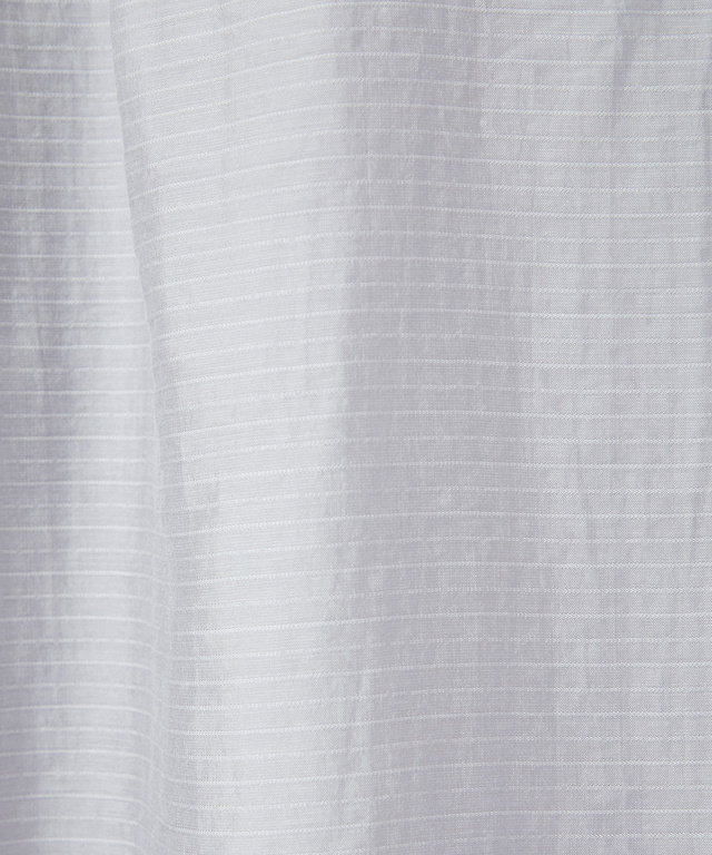 ボーダー シアー ブラウス