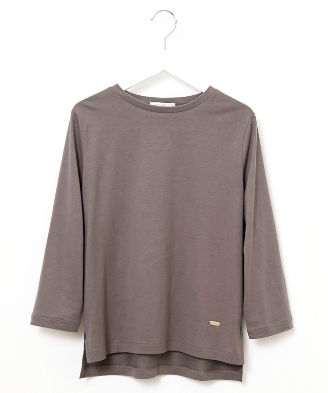 コットンレーヨン 七分袖 Tシャツ【一部店舗限定】