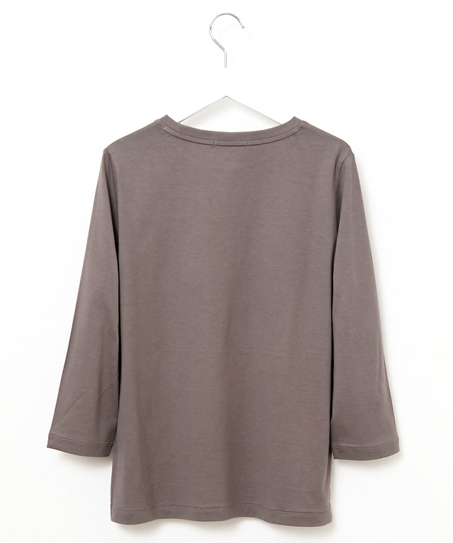 コットンレーヨン 七分袖 Tシャツ【一部店舗限定】
