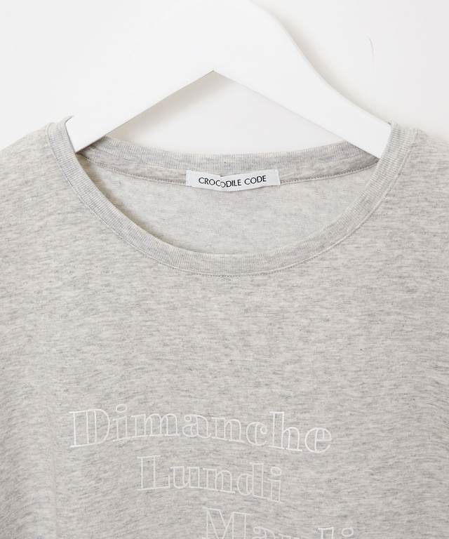 天竺 グラフィックプリント Tシャツ