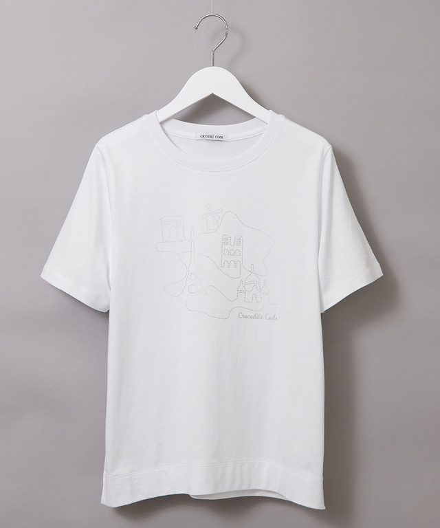 マップ プリント Tシャツ