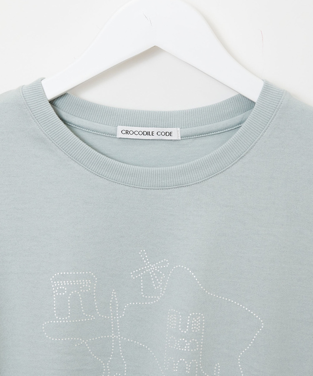 マップ プリント Tシャツ