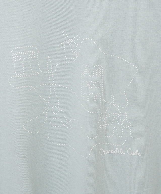 マップ プリント Tシャツ