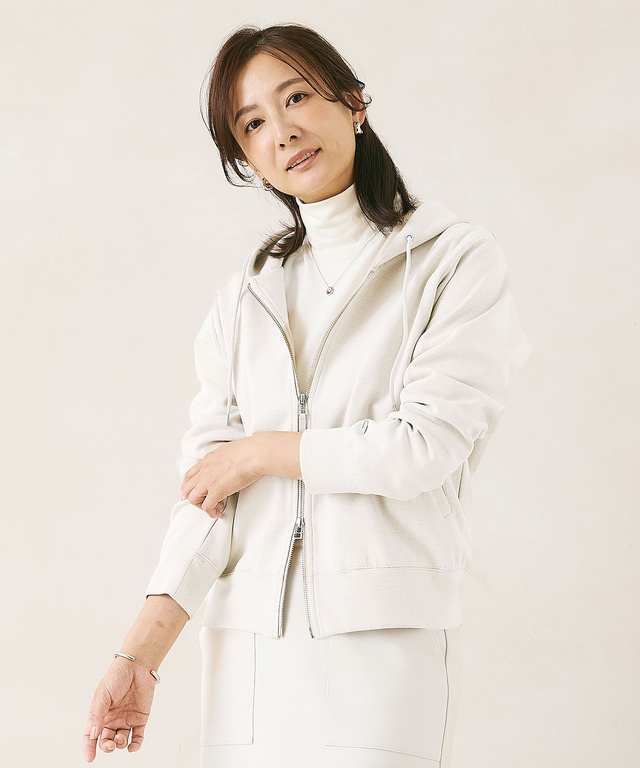 ジップアップ パーカー