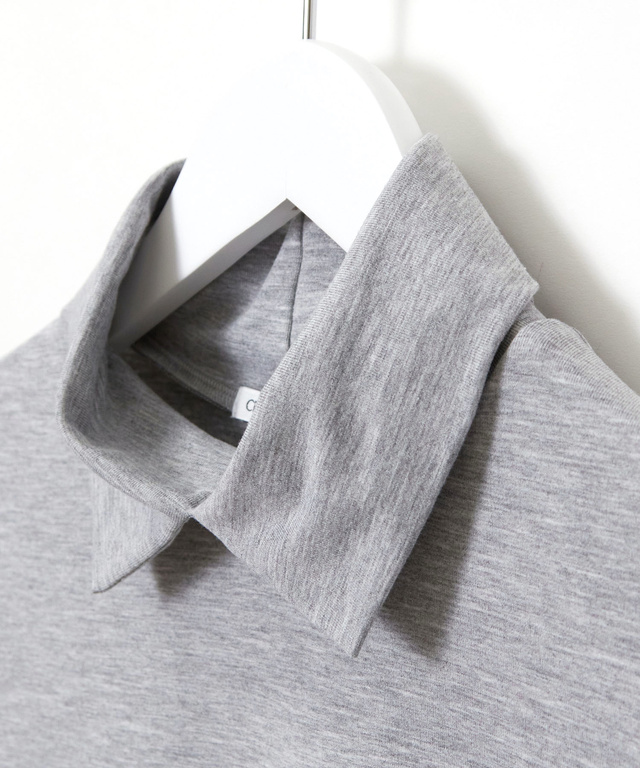 シャツカラー プルオーバー