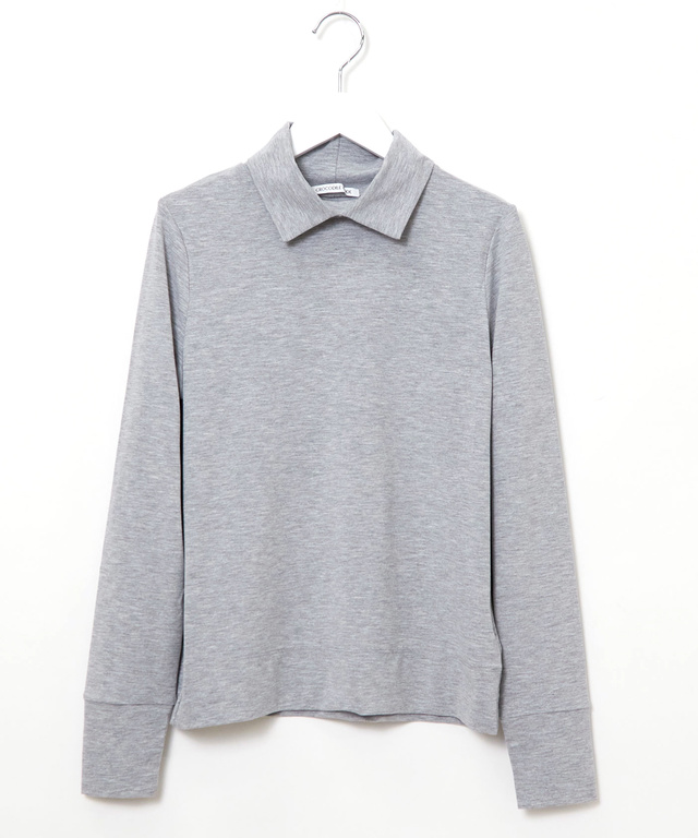 シャツカラー プルオーバー