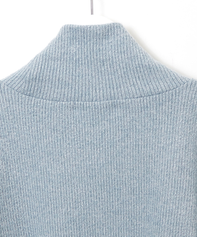 起毛 オフタートル カットソー