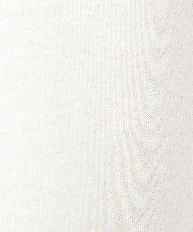 ラメ 裏毛 プルオーバー カットソー