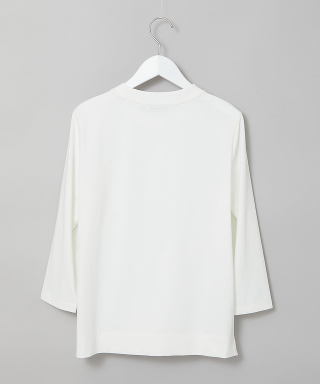 プリントデザイン 7分袖 Tシャツ