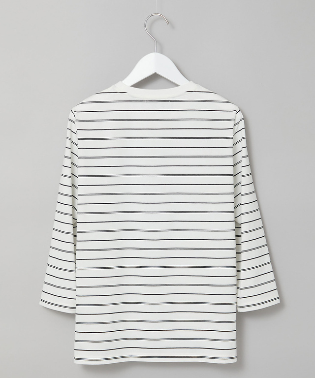 ボーダー 7分袖 Tシャツ