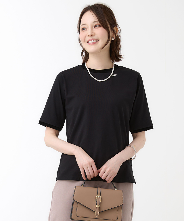 ベロア配色 Tシャツ