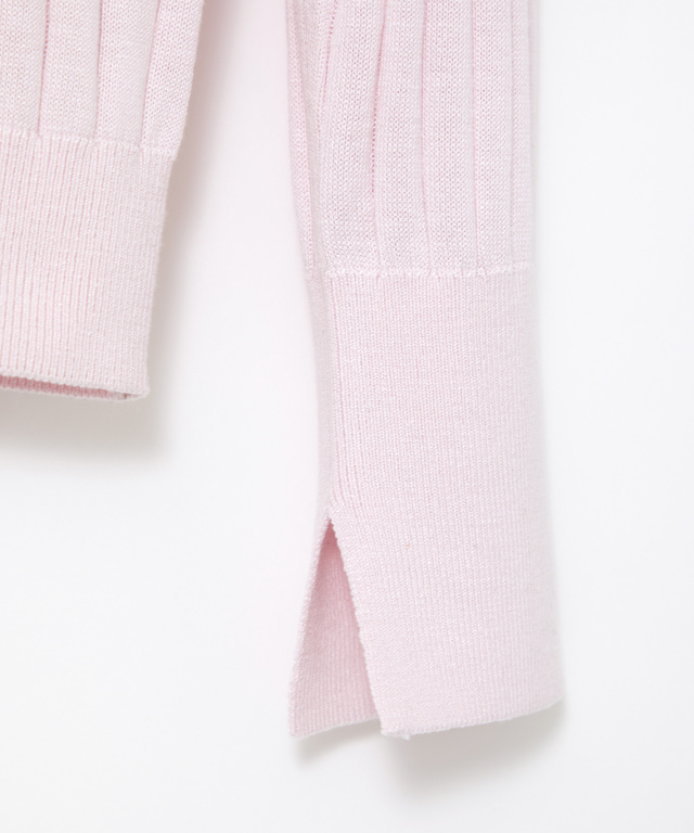 シルク リブ編み ニット【一部店舗限定】