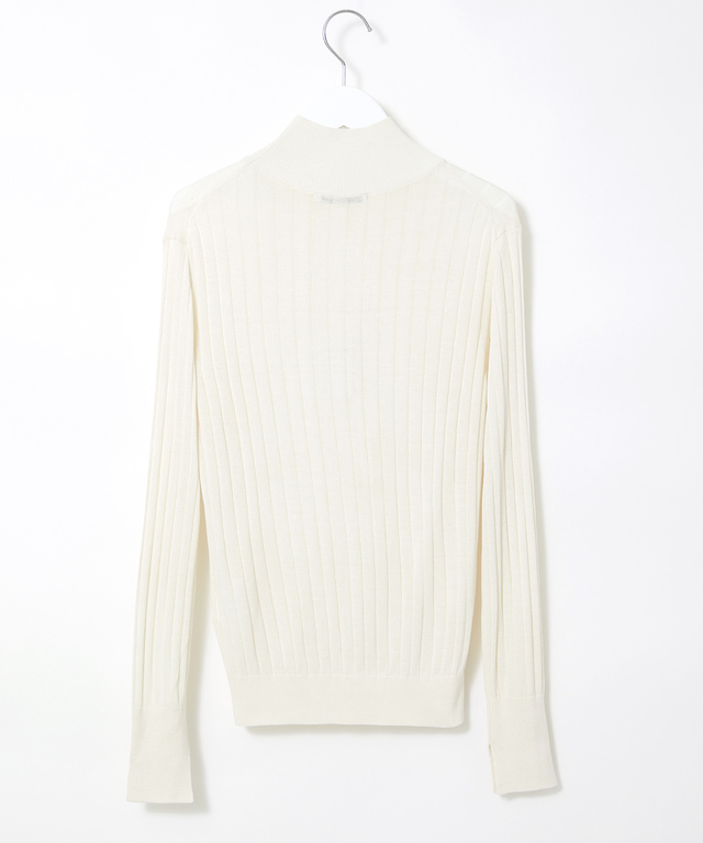 シルク リブ編み ニット【一部店舗限定】