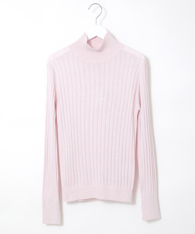 シルク リブ編み ニット【一部店舗限定】