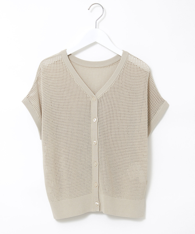 フレンチスリーブ 2WAY カーディガン