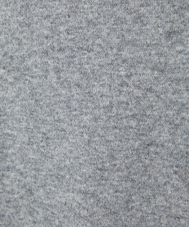 ウールブレンド ボトルネック カーディガン