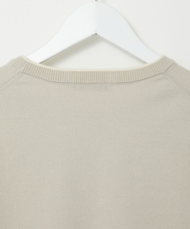 配色 ニット プルオーバー【手洗いOK】