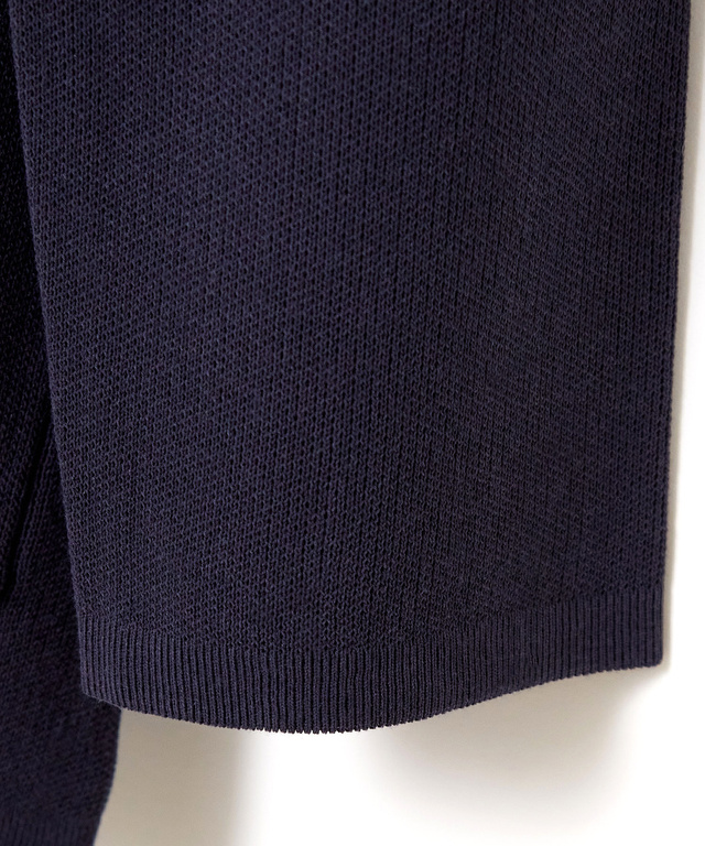 ダブルボタン ニット ジャケット【手洗いOK】