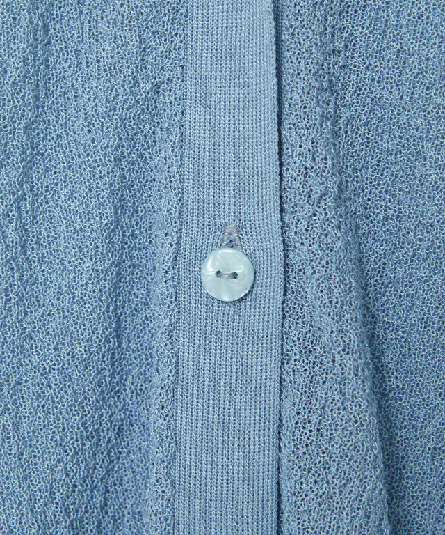 ラーベン編み Vネックカーディガン【手洗いOK】