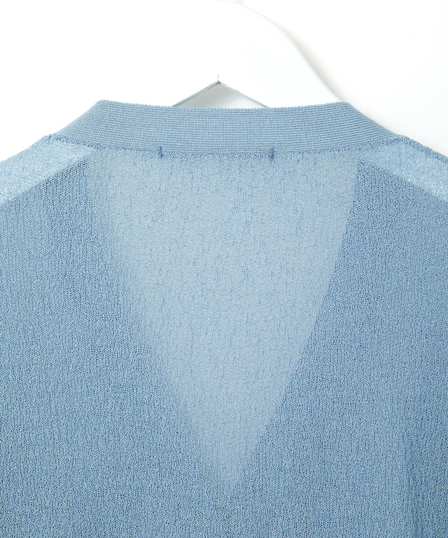 ラーベン編み Vネックカーディガン【手洗いOK】