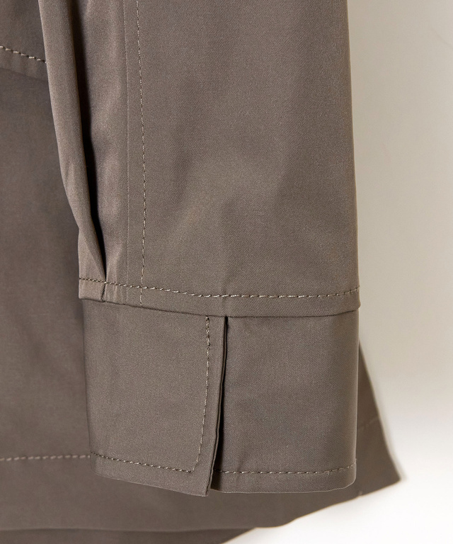 テントシルエット フーディー ジャケット