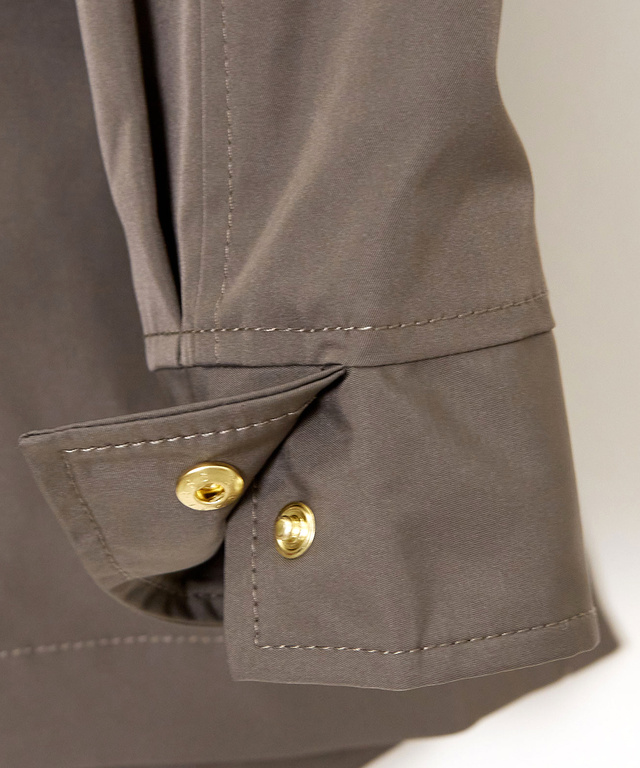 テントシルエット フーディー ジャケット