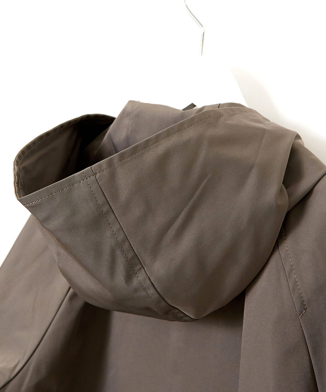 テントシルエット フーディー ジャケット