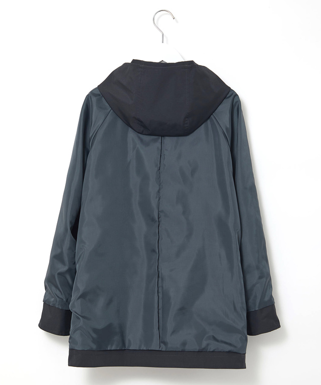 テントシルエット フーディー ジャケット