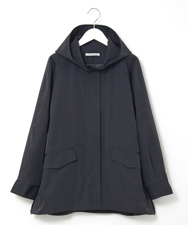 テントシルエット フーディー ジャケット